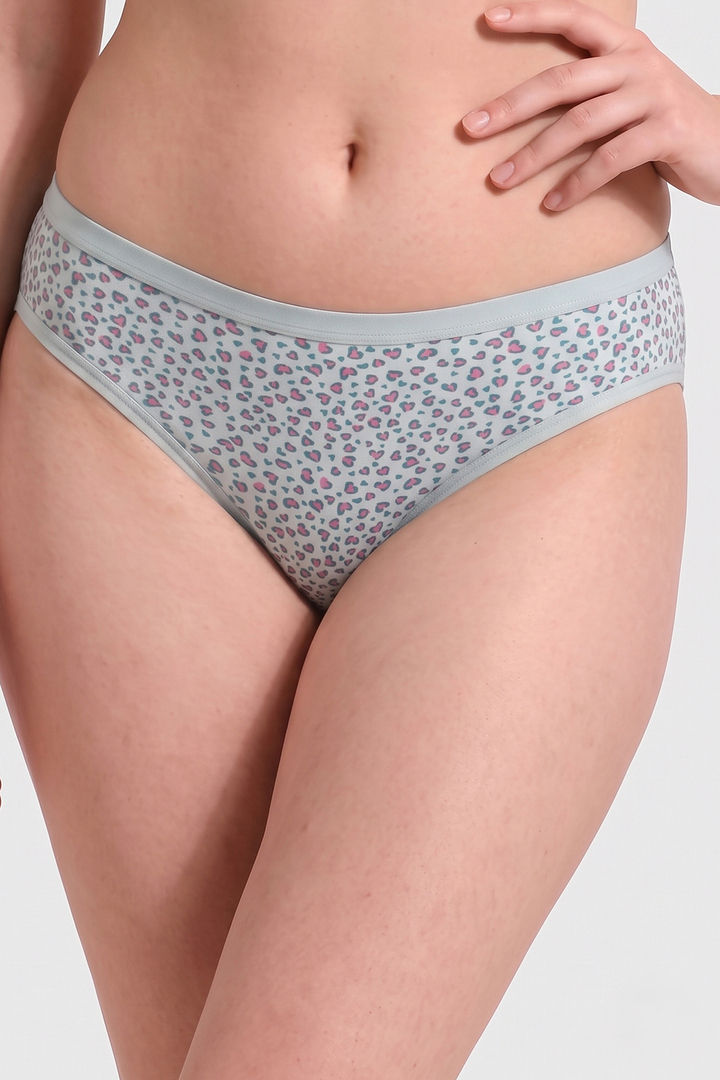 Zivame Low Rise Full Coverage Bikini Panty (Pack of 3) - Multicolor — image 9